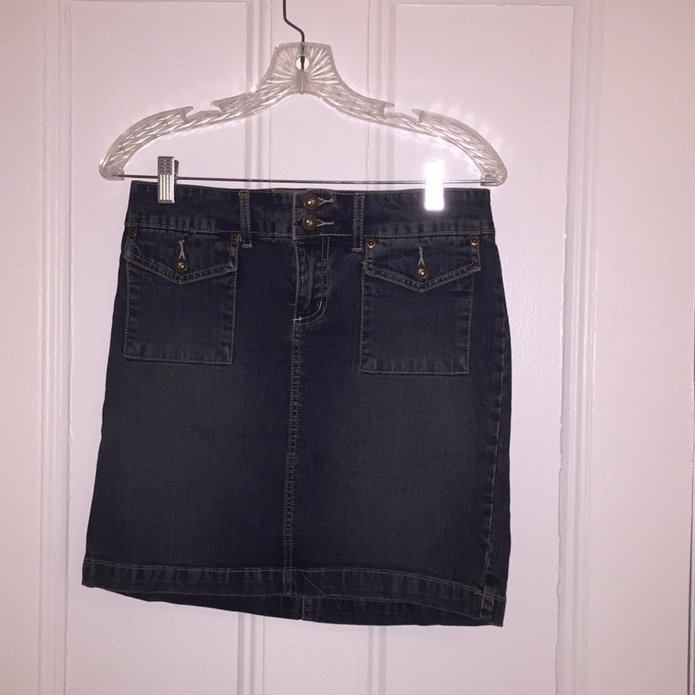 Denim skirt